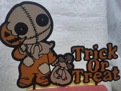 Trick Or Treat Sam cake topper 