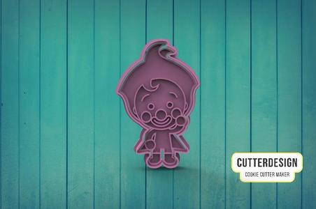 Plim Plim Clown Cookie Cutter M3