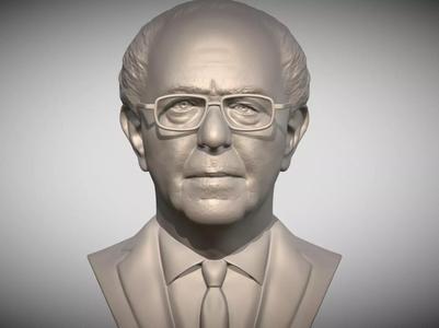Bernie Sanders bust 3D printing ready stl obj formats