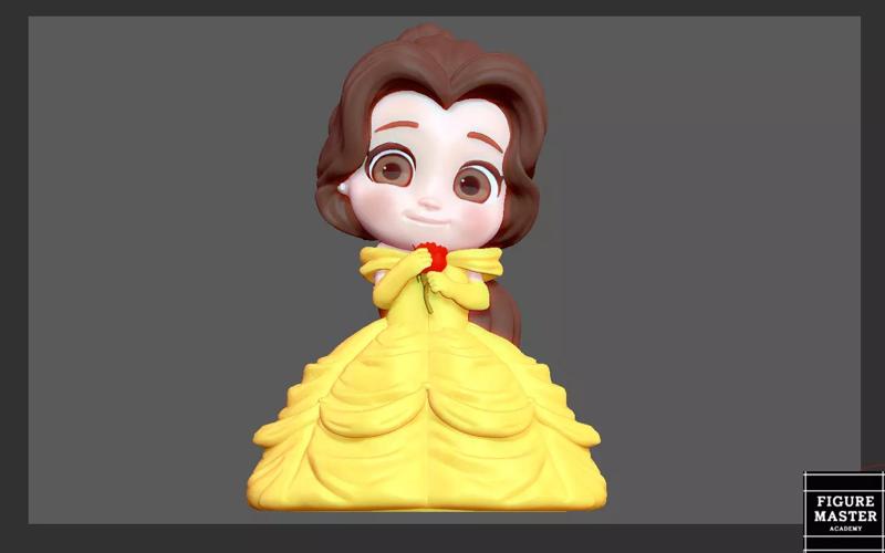 BELLE BABY 2 BEAUTY AND THE BEAST DISNEY PRINCESS ANIMATION