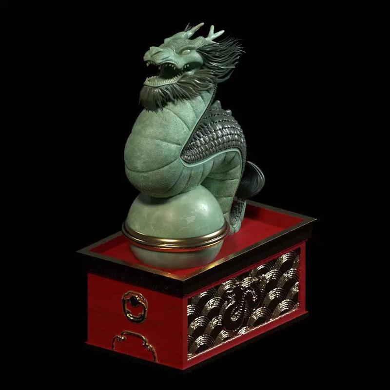 Asian Dragon Ornament