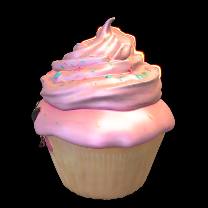 Kawaii Cupcake Character