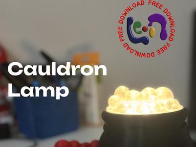 Cauldron Lamp