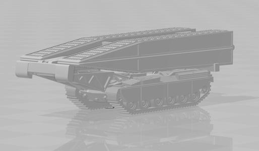 1/285 scale Chieftain AVLB (with separate bridge)