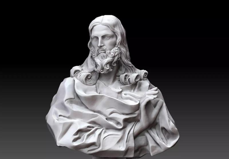Jesus Christ  Bust   3d model