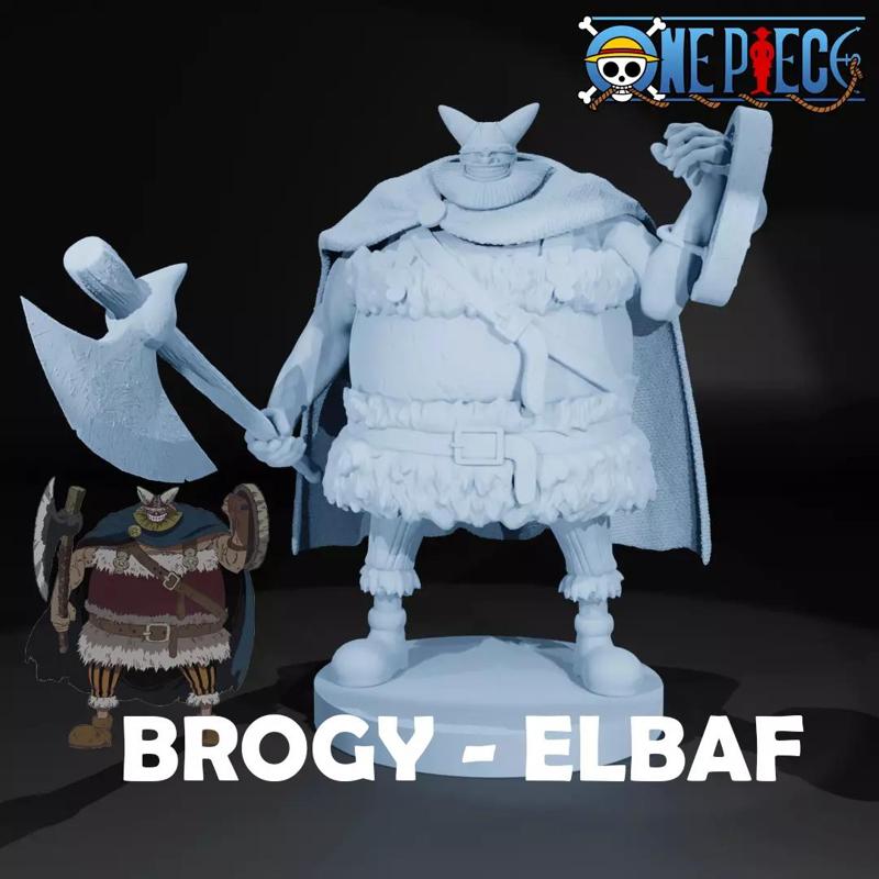 BROGY - ELBAF - ONE PIECE - 3D print