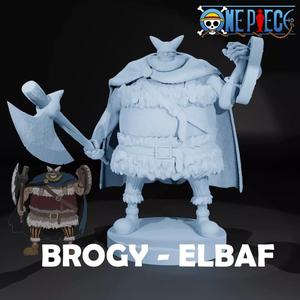 BROGY - ELBAF - ONE PIECE - 3D print