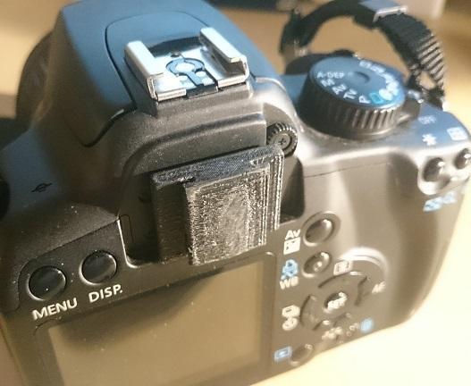 Viewfinder sliding cap for Canon EOS