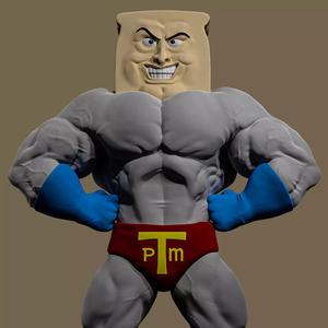Powdered Toast Man