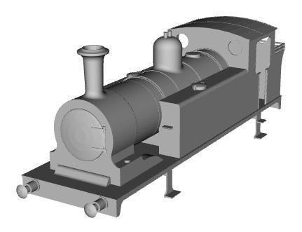 NBR/LNER J83 (D class) loco original version 1/32 scale