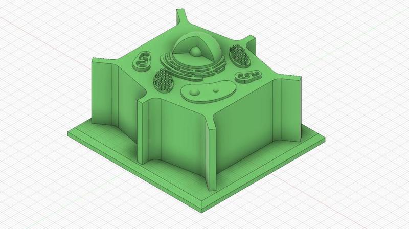 cellula vegetale sezionata