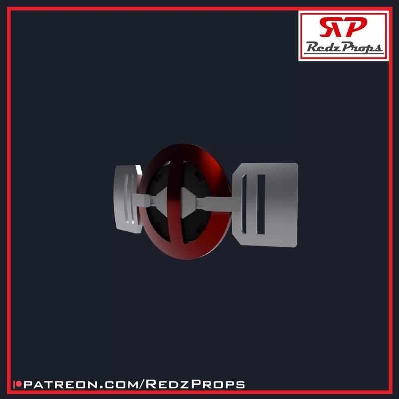 Deadpool 2 Buckle Cosplay Prop