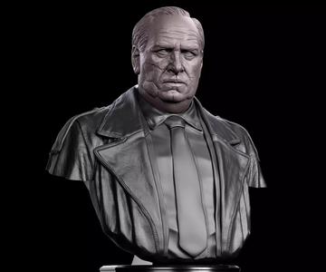 The Penguin-Colin Farrell Bust