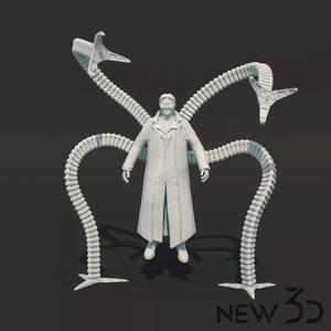 Doctor Octopus model 3D version 2  Alfred Molina