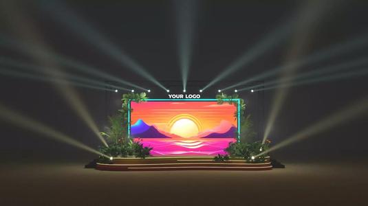 Tropical Stage Event 3D