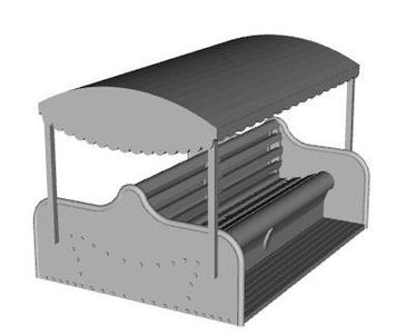 Guinness Brewery Narrow Gauge passenger wagon 1/55 scale