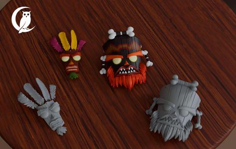 Crash Bandicoot Masks