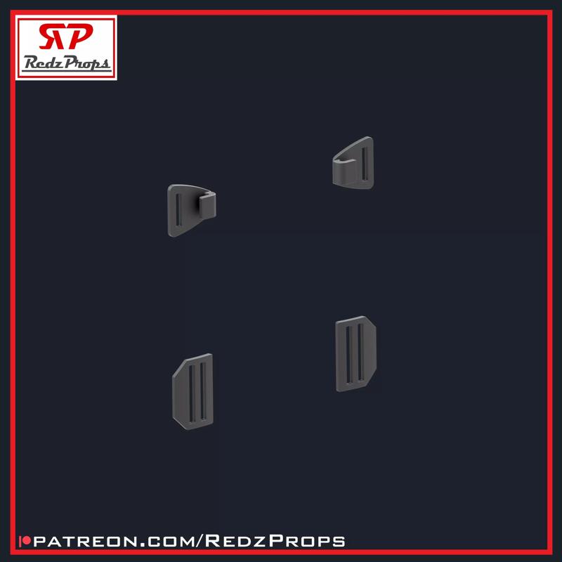 Daredevil Suit Buckles Cosplay Prop