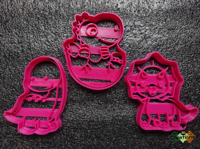 Cookie cutters - Dinosaurs-.