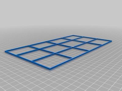 BUILD PLATE FLATNESS AND WARP TEST GRID