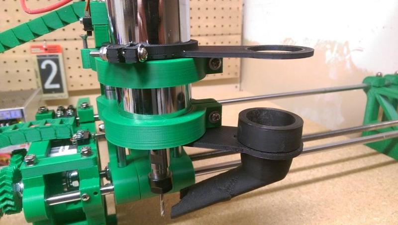 Spindle Vacuum Adapter For Portalcyclone CNC