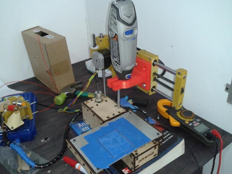 Dremel mount for my Printrbot 1405 Upgrade