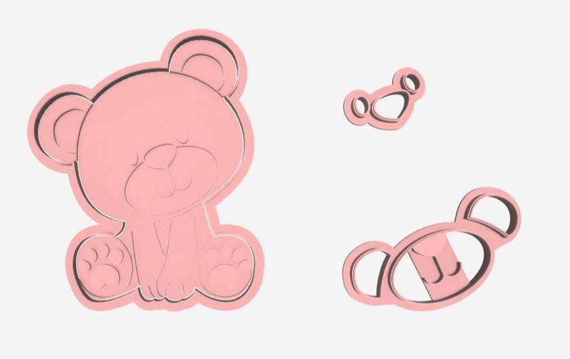 Cortador Modulado Ursinho