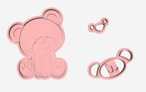 Cortador Modulado Ursinho