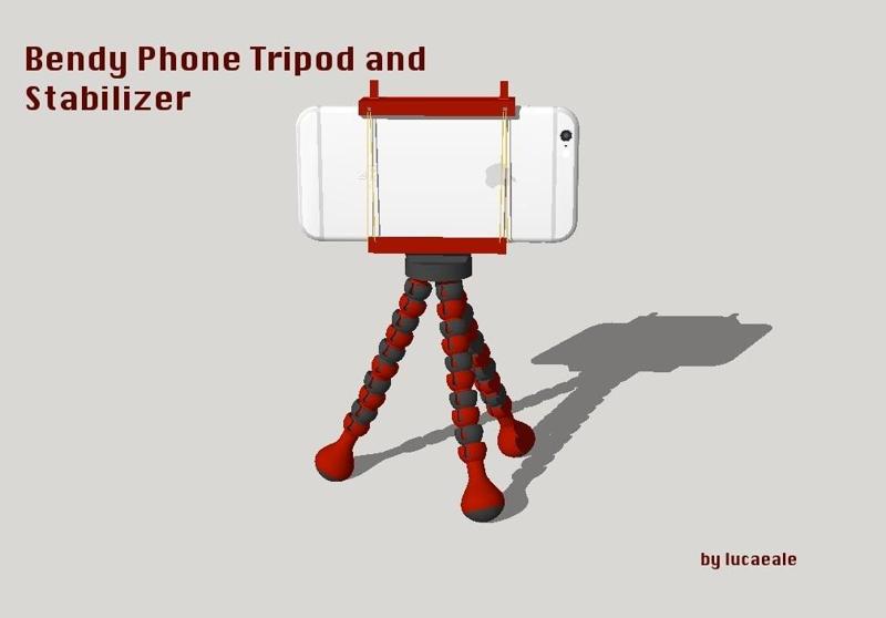 Bendy Phone Tripod and Stabilizer