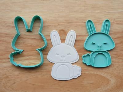 Bunny Cookie Cutter Woodland