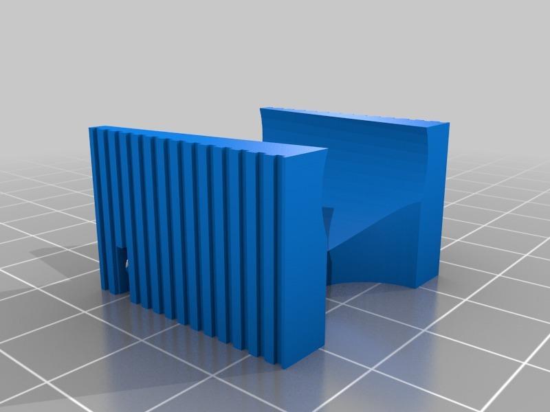 Fan duct for 30x30x10mm fan for the kossel clear fan mount