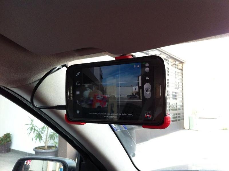Note 2 Dash Cam Mount
