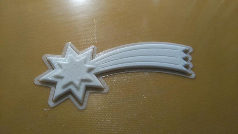 Comet star for christmas