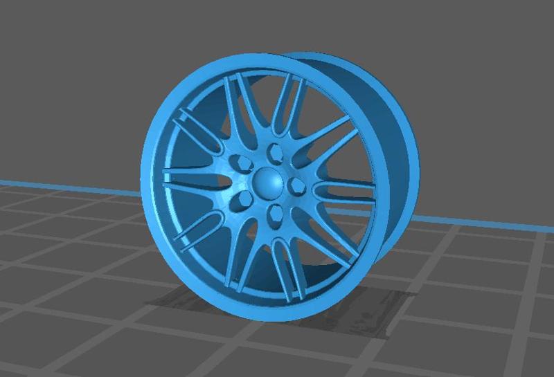 1/24 Scale BMW E39 M5 Wheels (18Inch)