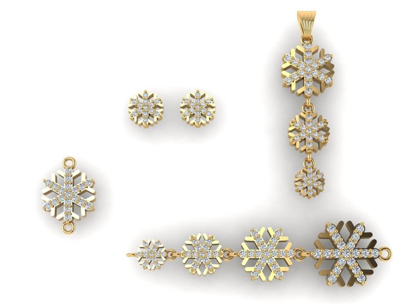 Snowflake set