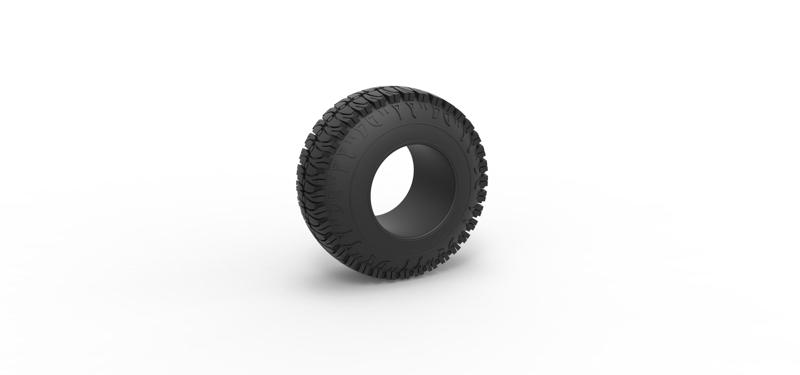 Diecast offroad tire 101 Scale 1:25