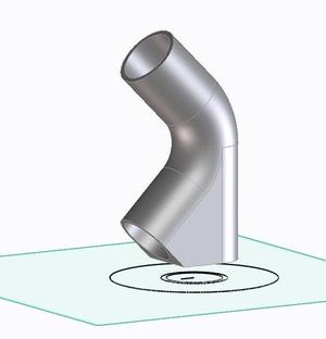90° Ø22mm elbow for ABS to PVC Pipe Weld (World First)