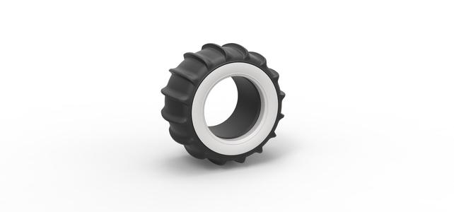 Diecast Dune buggy Whitewall rear tire Version 1 Scale 1:25