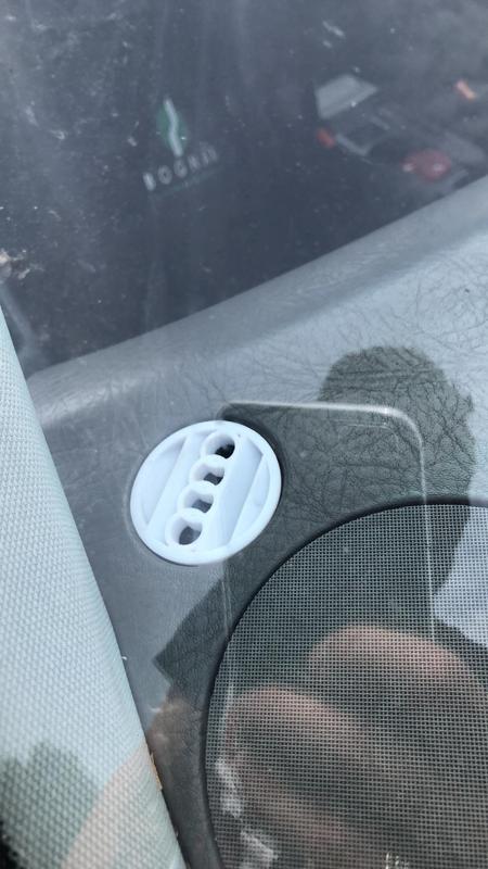 Audi 80 B3 Dash Top Vent with Audi Logo 3D print model