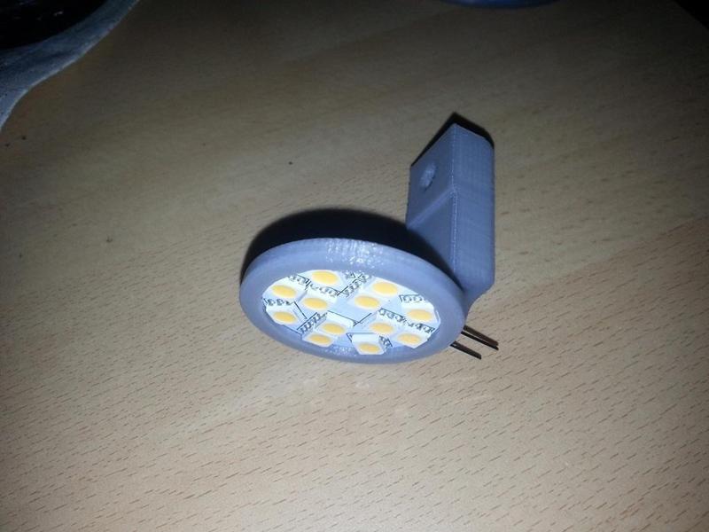 K8200 3drag mount for G4 socket LED disc lamp