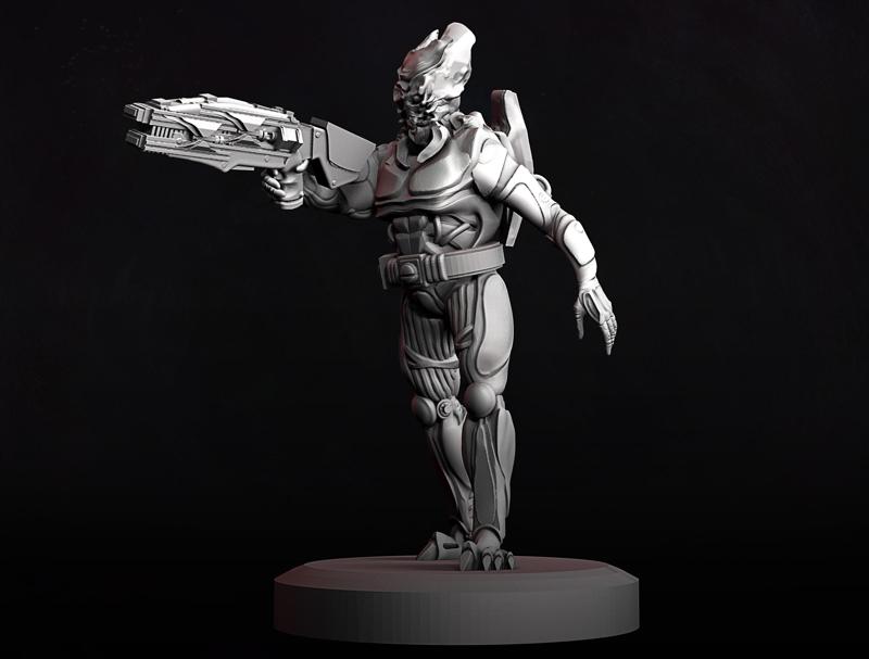 Alien Warrior B