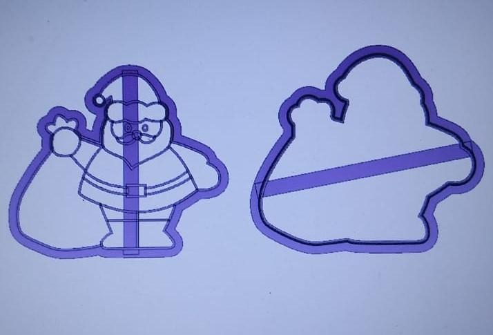 Santa Claus Cutter and Marker - Cortador e Marcador Papai Noel