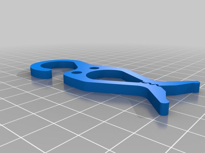 Towel hanger clip