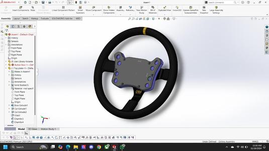 OMP or other Race Car Button Adaptor Box