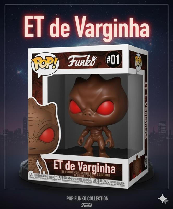 ET de Varginha Funko Pop Custom