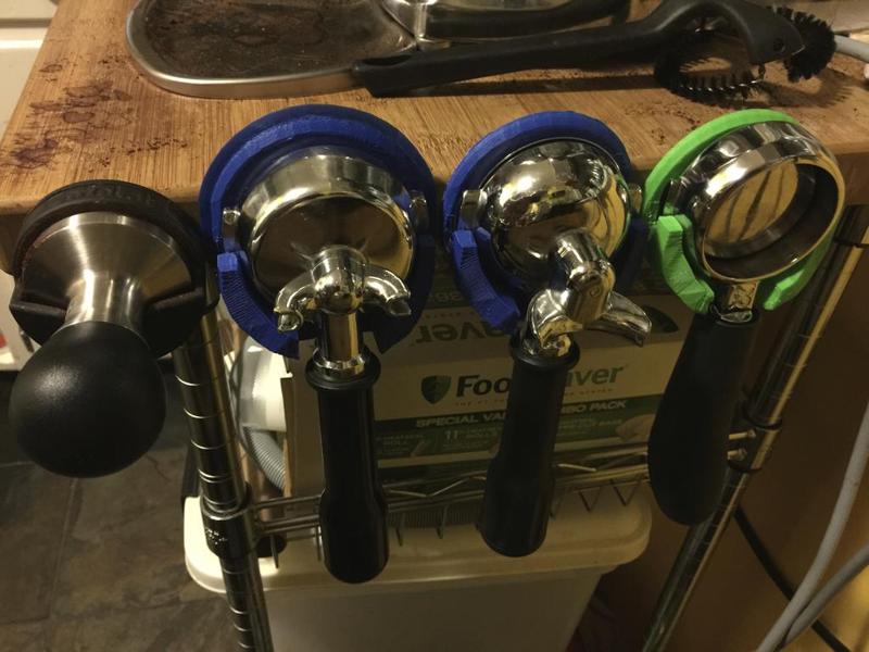 E61 Portafilter wall mount