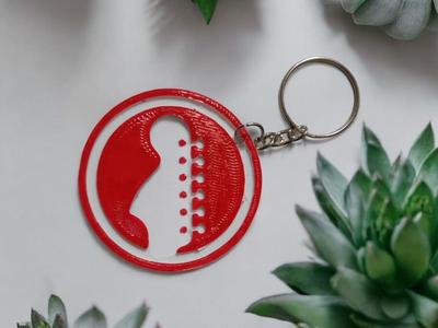 Guitar Keychain