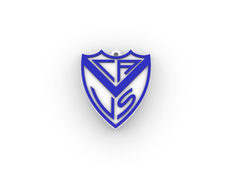 velez sarsfield keychain