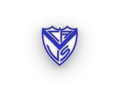 velez sarsfield keychain