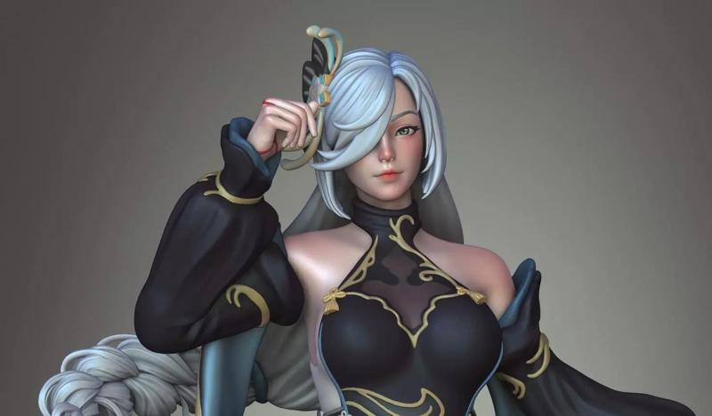 SHENHE GENSHIN IMPACT  Fanart